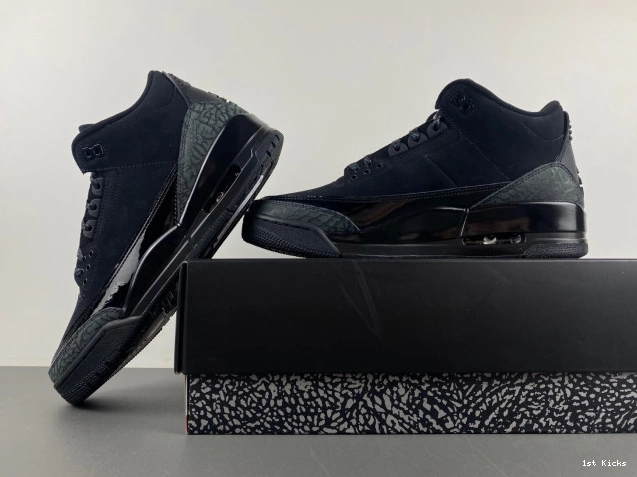 Black Air CT8532-001 Jordan 3 Cat 0703